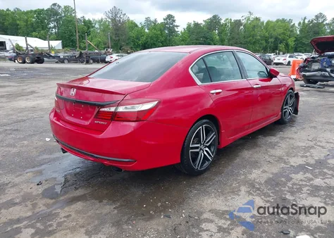 2016 Honda Accord Sport from USA, damaged, VIN 1HGCR2F59GA225640